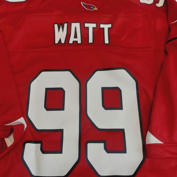 Nike Arizona Cardinals Jersey Mens Size XXL J.J. Watt #99 On Field Red - Picture 10 of 11